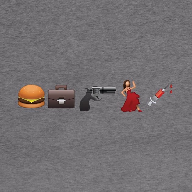 Emoji Pulp Fiction by Alisterny